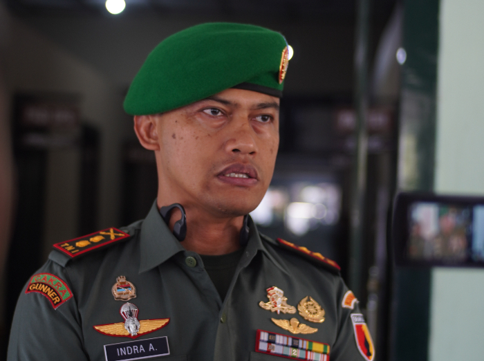 LETKOL ARM INDRA ANDRIANSYAH Dandim 0824/Jember
