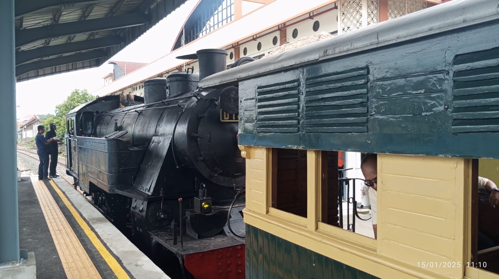 Sepur Kluthuk Jaladara menjadi salah satu objek wisata di kota solo. (BUDI/RJ)