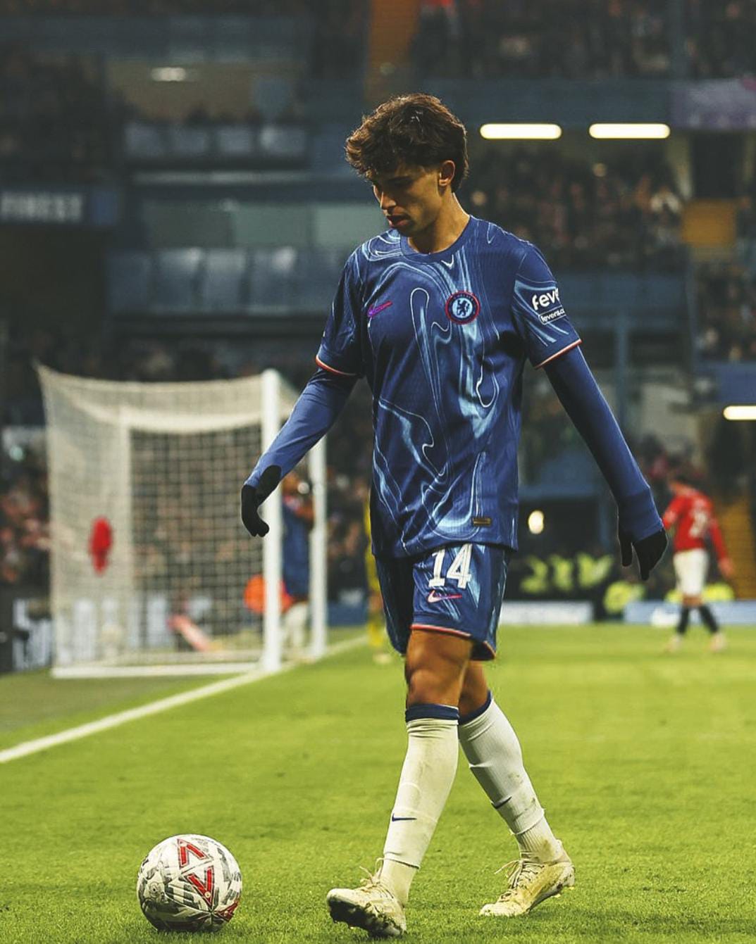 Joao Felix saat membela Chelsea.