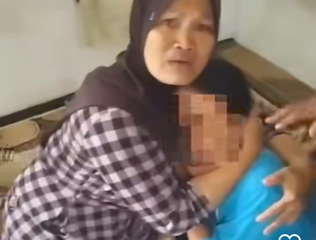 DUGAAN PENGANIAYAAN: Tangkapan layar video viral dugaan penganiayaan Kasun.