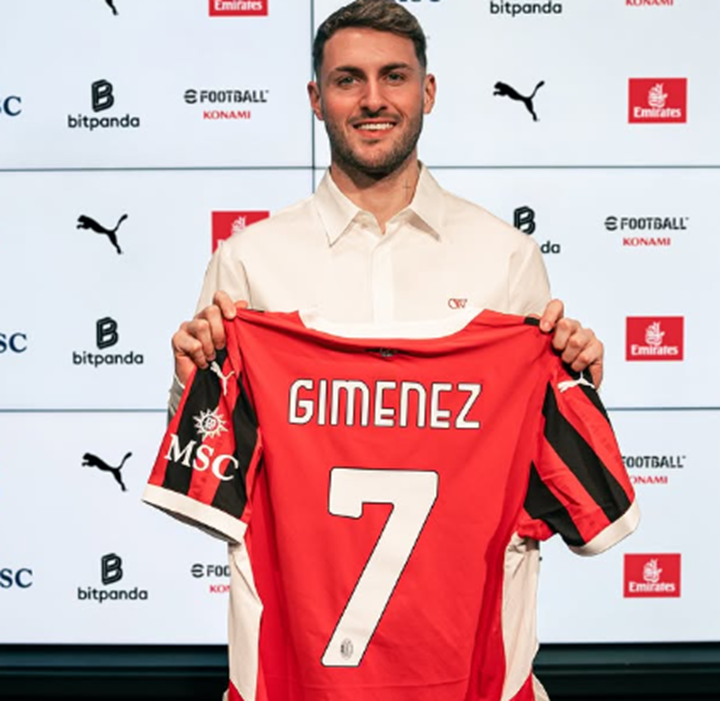 Santiago Gimenez AC Milan