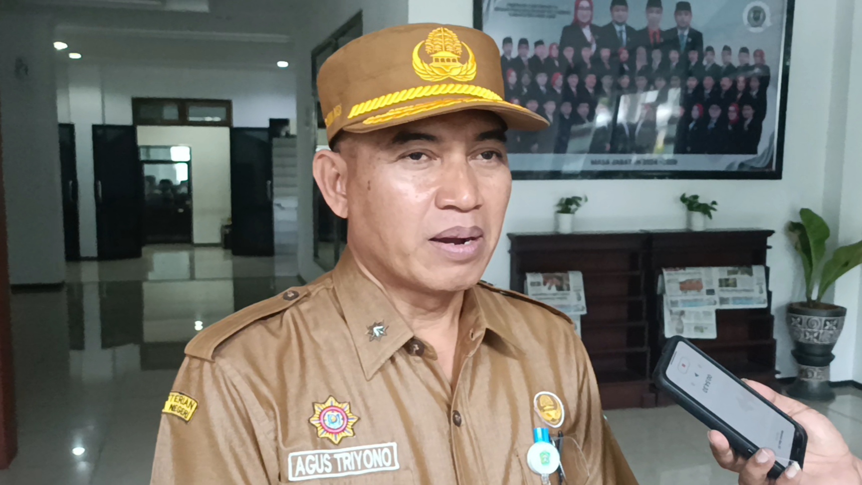 Sekertaris Daerah (Sekda) Lumajang Agus Triyono