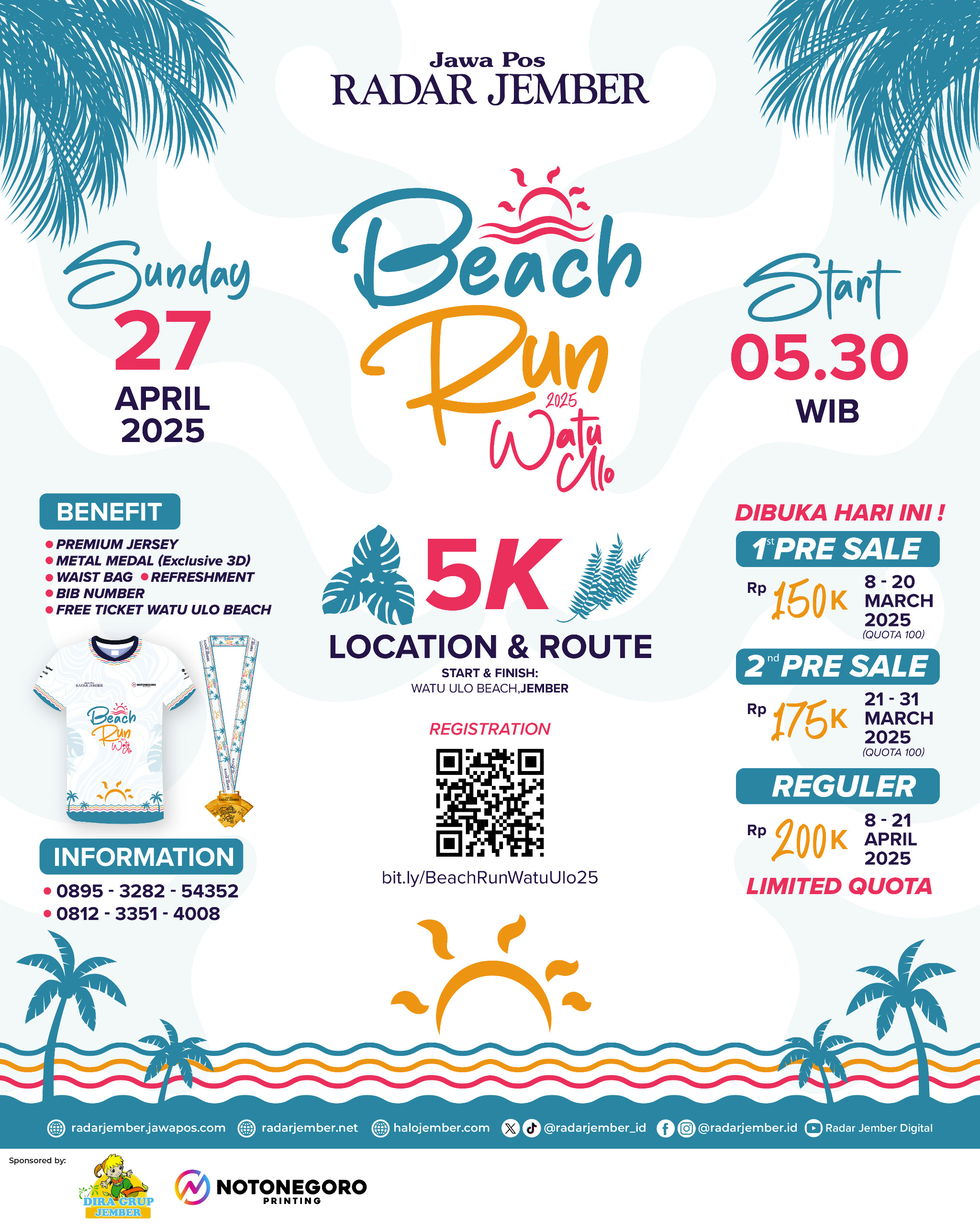 Beach Run Watu Ulo by Jawa Pos Radar Jember