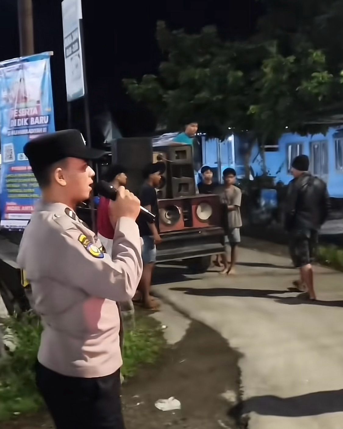 Tangkapan layar video viral soung horeg di Ambulu, Jember (Tiktok @latifaangga47)
