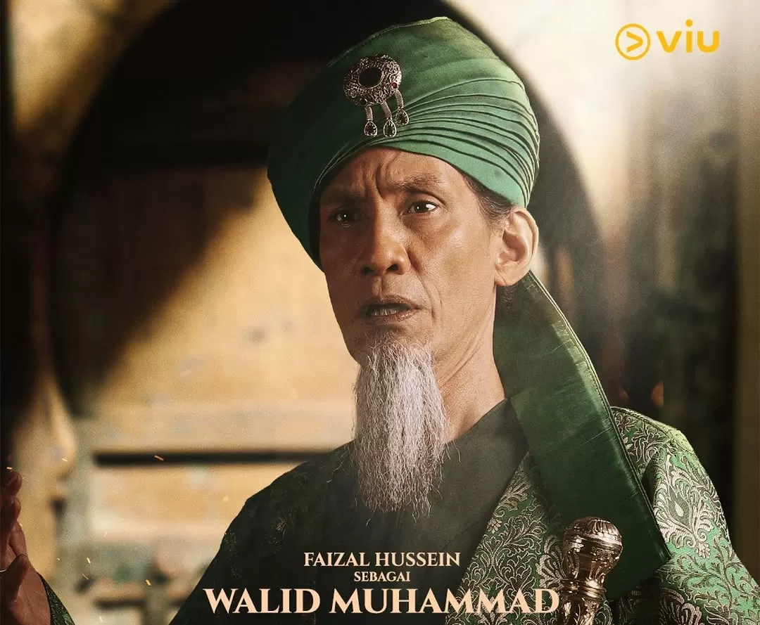 Biodata profil Faizal Hussein pemeran Walid dalam drama Bidaah (instagram @viumalaysia)
