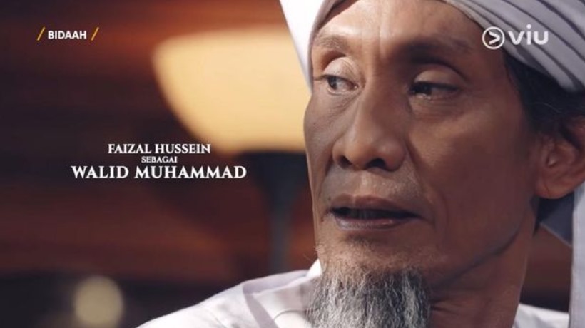 Pemeran Walid Dalam Drama Serial Bidaah (Tangkapan Layar VIU)