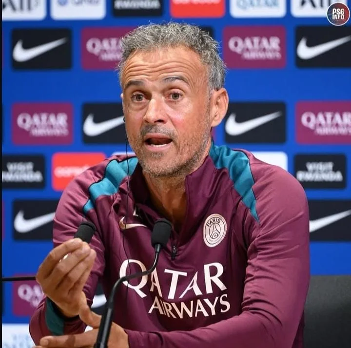 Luis Enrique, pelatih PSG