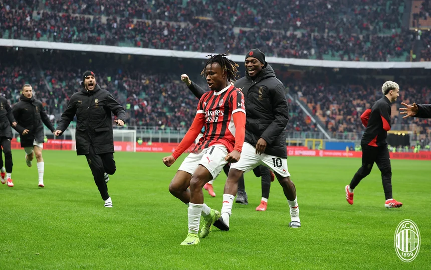 Samuel Chukwueze DOK AC MILAN WEBSITE