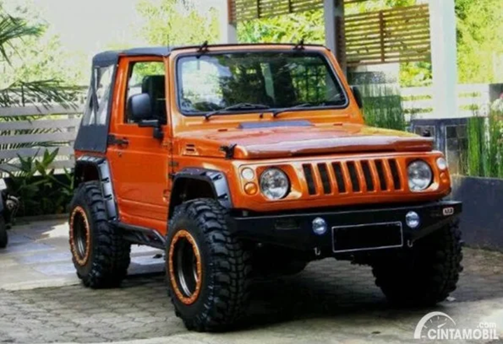 Aksesori Suzuki Katana Kian Diminati, Pecinta Off-road dan Retro Berlomba Modifikasi