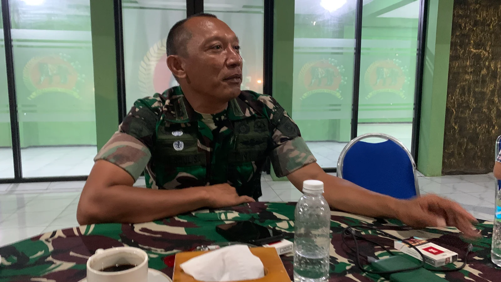 Letkol Inf Mohammad, Komandan Yonif 514/Sabaddha Yudha. (ILHAM/RADAR IJEN)