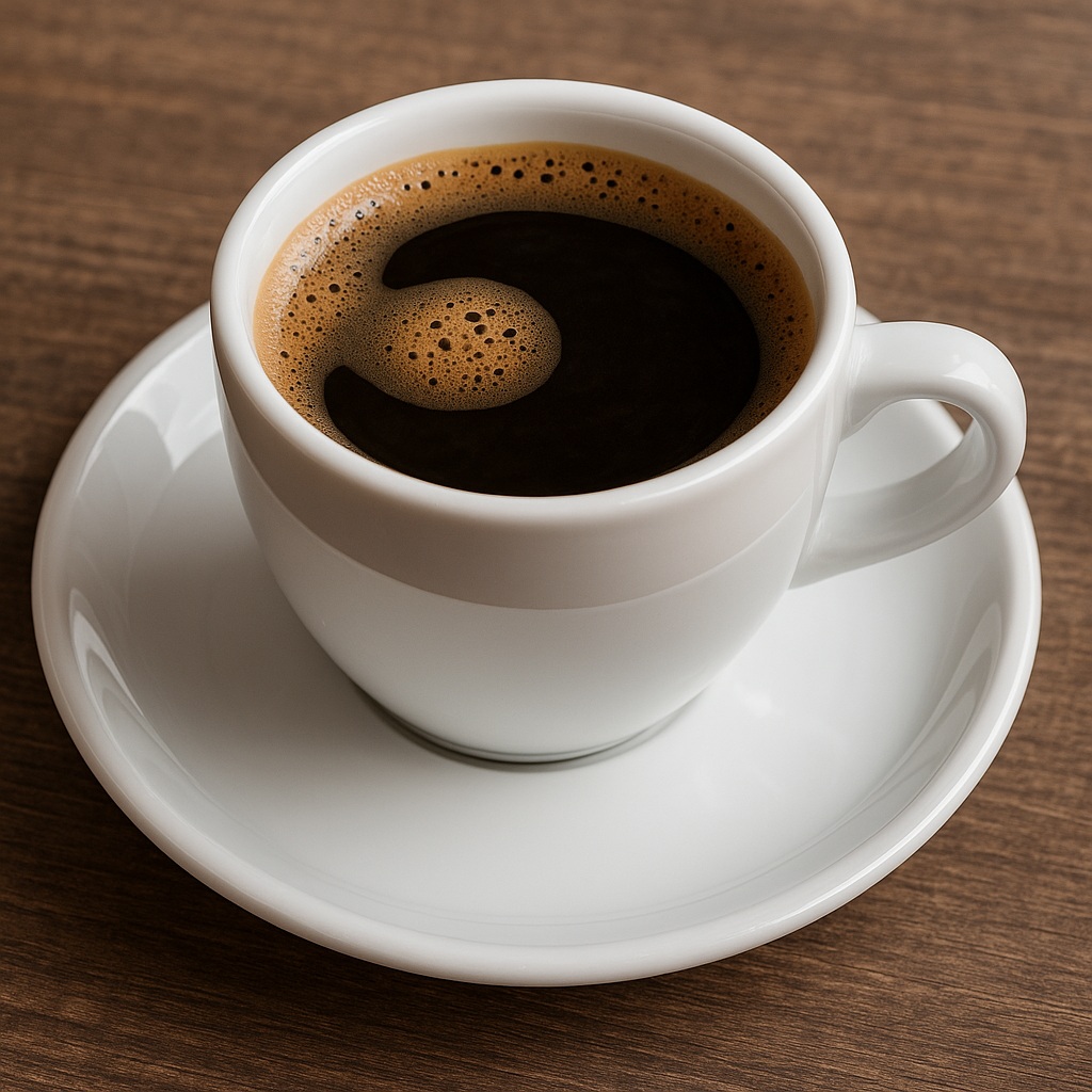 ilustrasi secangkir kopi. (AI)