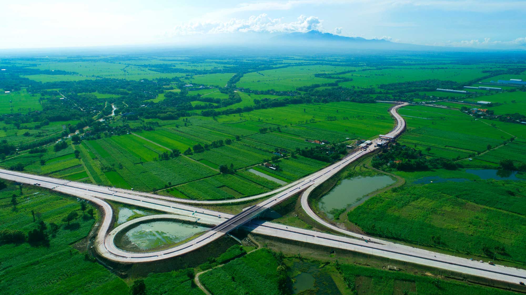 Ilustrasi Simpang Susun Jalan Tol. (DOK WEB JASA MARGA)