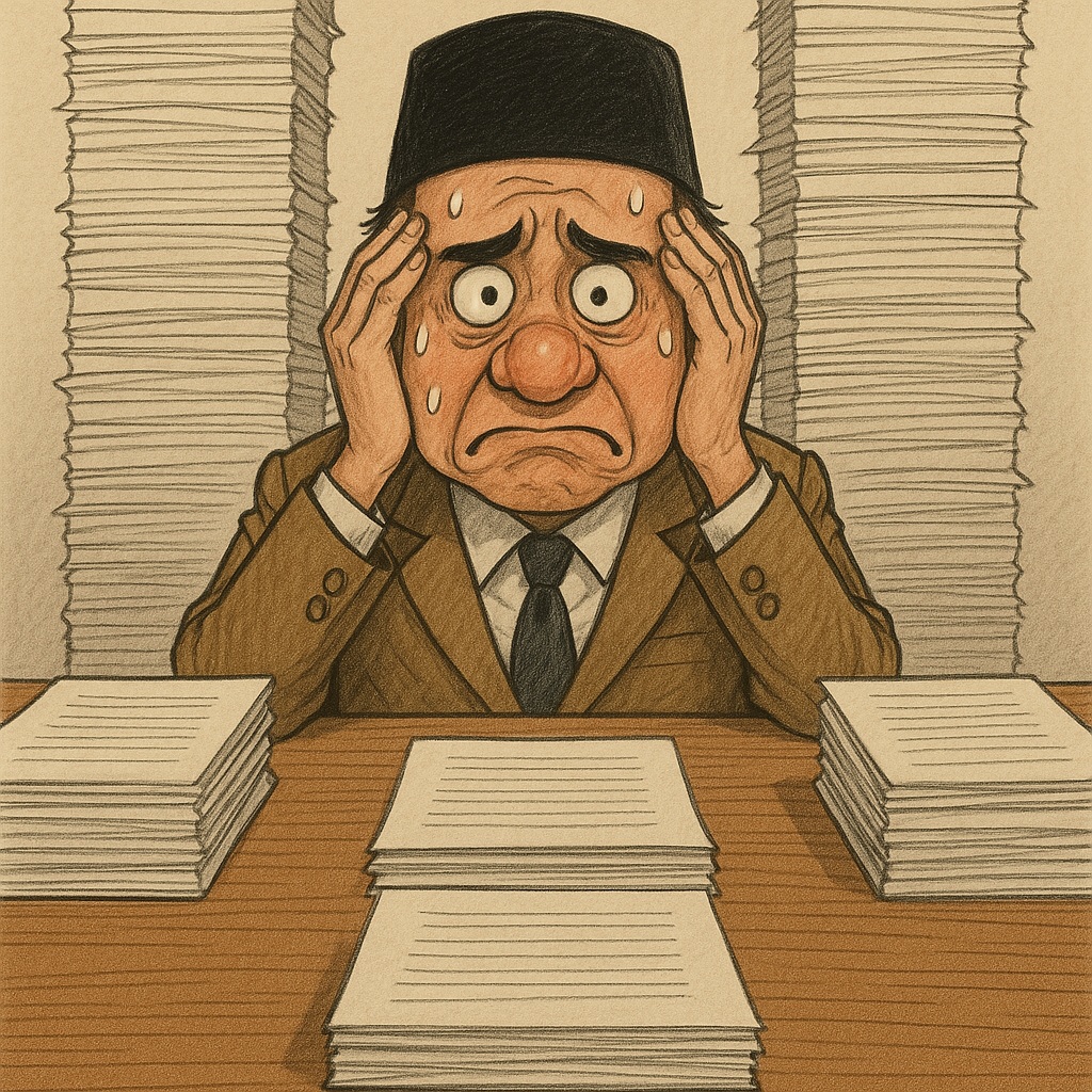 Gambar ilustrasi Raperda yang tak kunjung rampung, (Maulana Ijal/AI/Radar Jember)