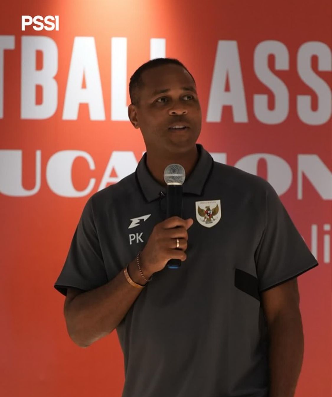 Pelatih Timnas Garuda Patrick Kluivert. (Instagram @pssi)