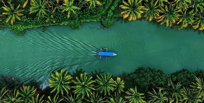 Penampakan ekowisata di Kecamatan Tempursari bisa menjadi jujugan selama libur panjang.