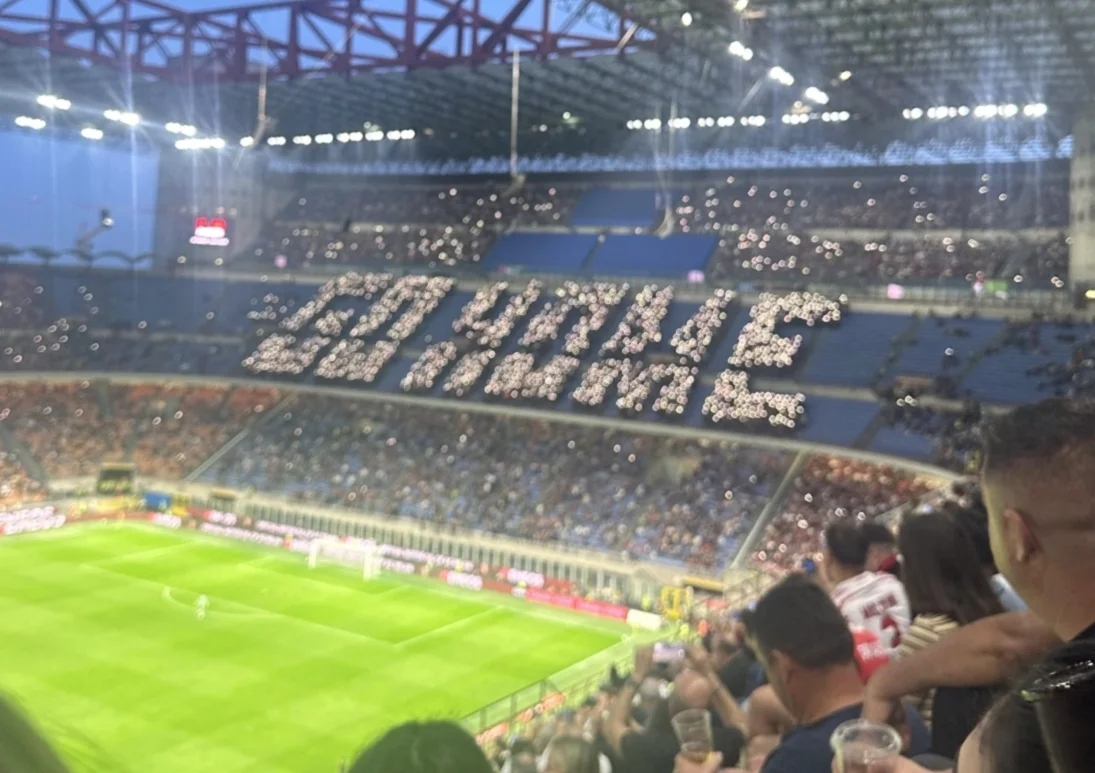 CEK FAKTA! Ultras Curva Sud Buat Koreografi Go Home dan Aksi Walk Out di San Siro
