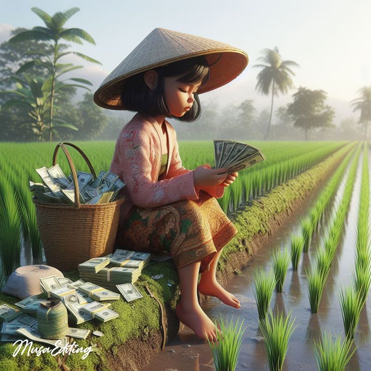 Ilustrasi penerimaan gaji. (Keylap_Zbr-Pinterest)