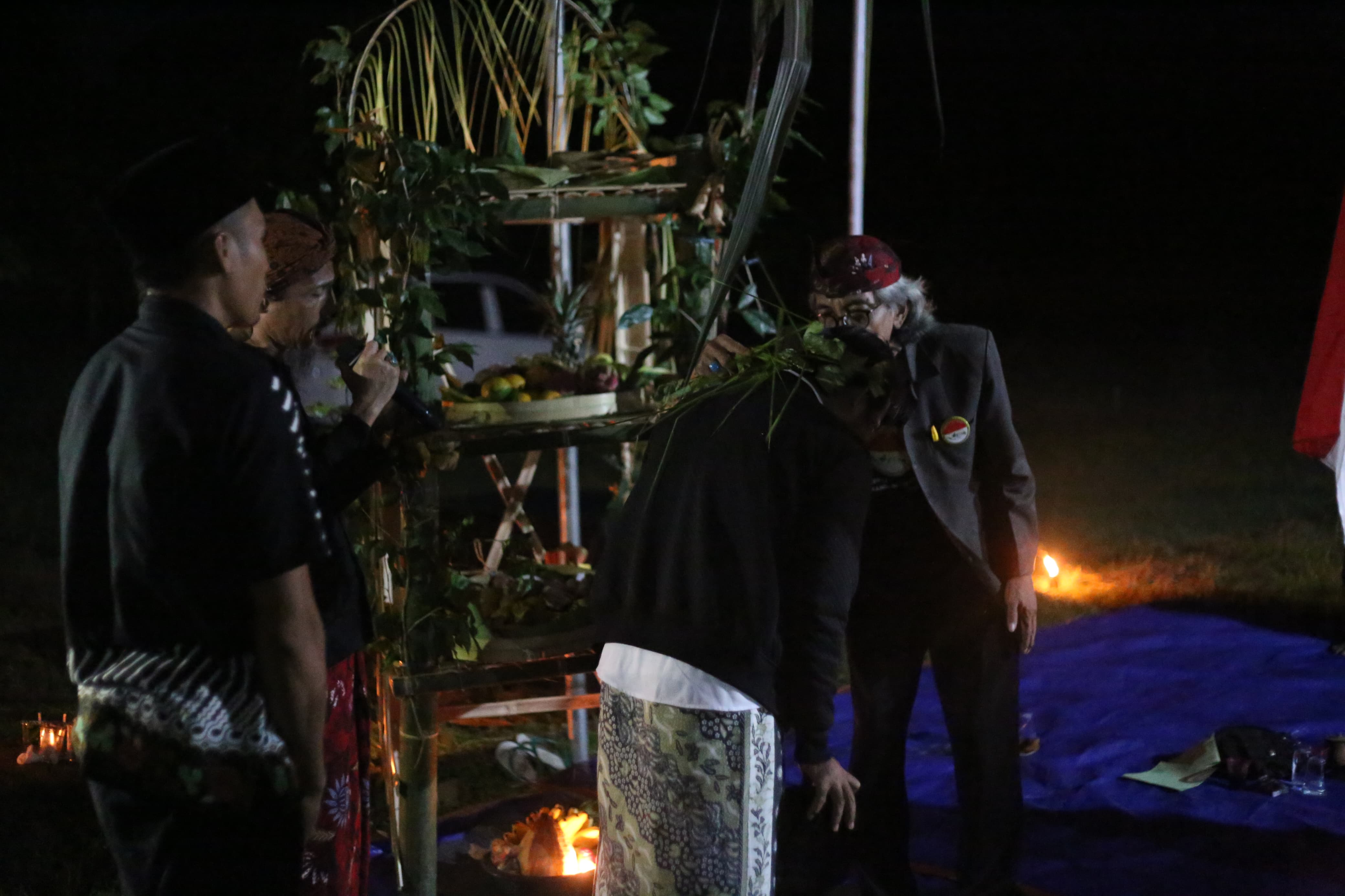 Tradisi ruwatan dalam merefleksikan pancasila dan kebangsaan PTCA Indonesia Jember di Kecamatan Pakusari. (M ADHI S/JPRJ)
