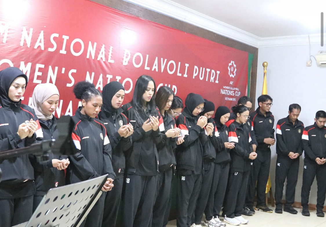 Pemain Timnas Voli Putri Indonesia yang akan berjuang dalam AVC Womens Nations Cup 2025. (PBVSI)