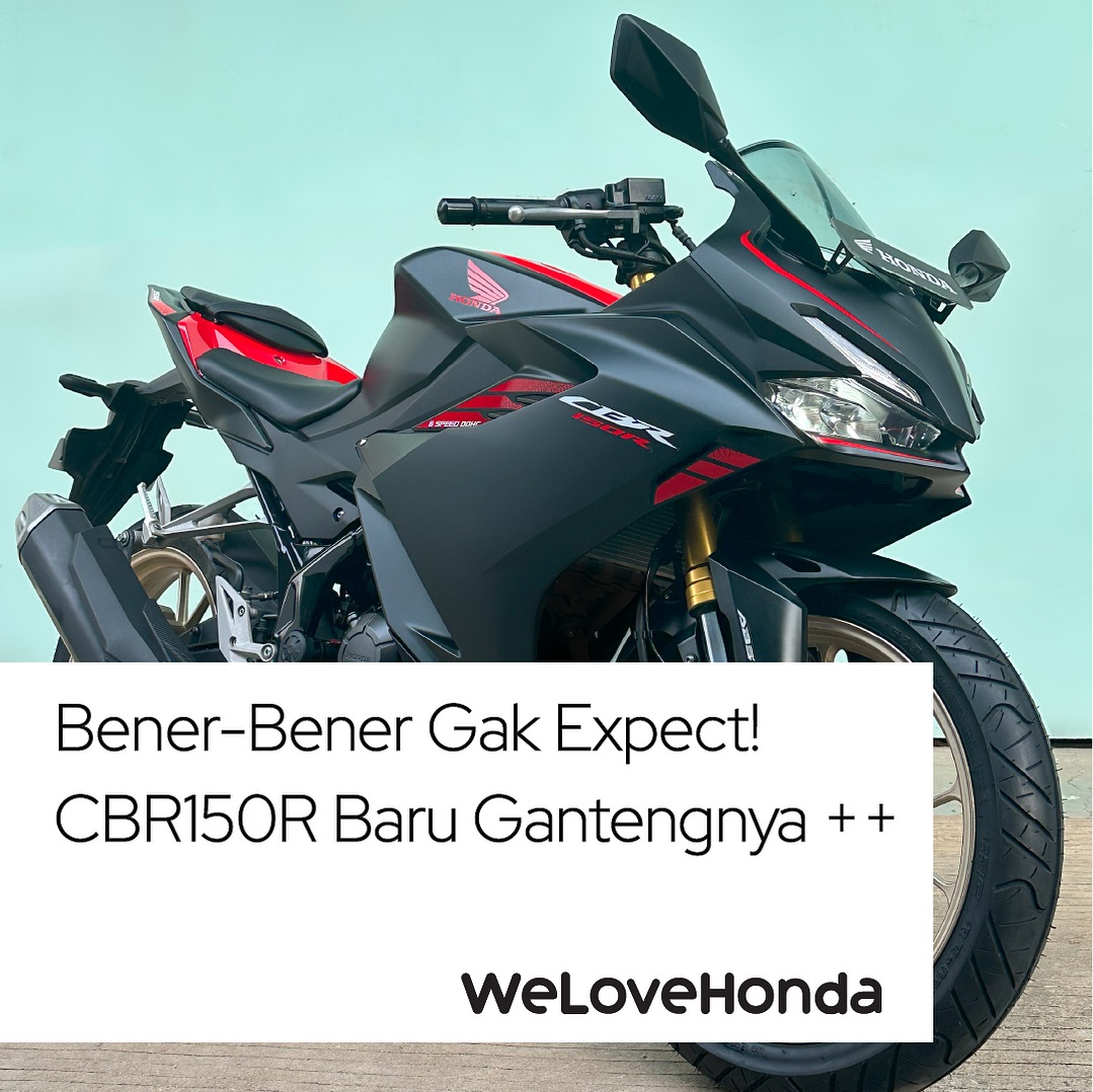 Motor dengan cat warna dof perlu perawatan khusus agar warnanya awet. (Instagram/welovehonda_id)