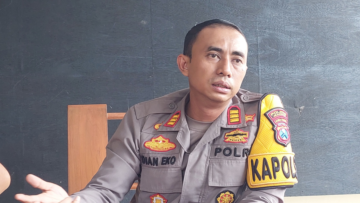 AKP Dian Eko Timuriyono, Kapolsek Umbulsari (JUMAI/RADAR JEMBER)
