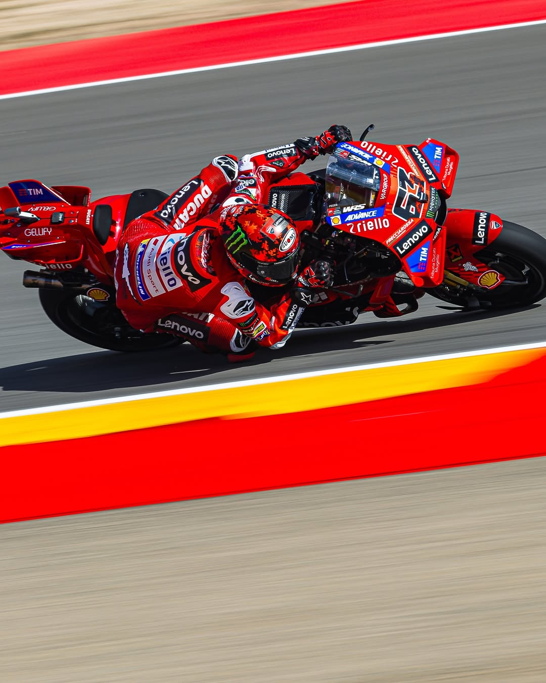 Pecco Bagnaia, Rider Tim Ducati Lenovo. (Instagram/Pecco63)