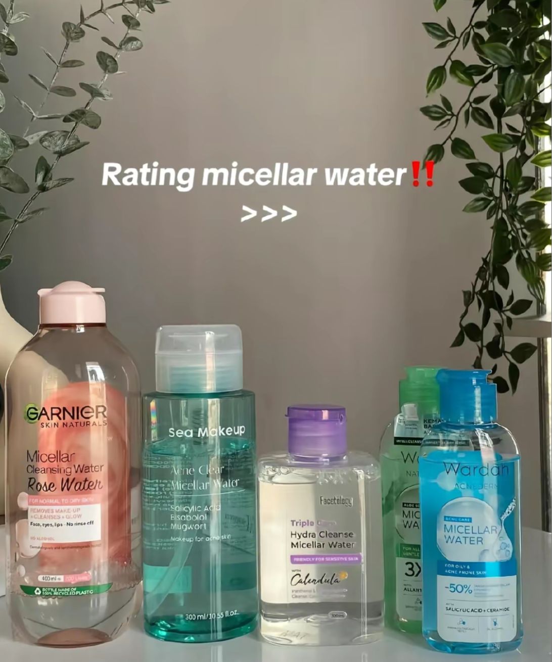 Rekomendasi 4 Micellar Water Lokal Terjangkau (Tiktok @spallspillbaranglucuw)