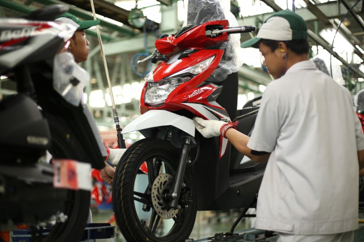 Ekspor Motor CBU Naik Drastis ke 49.618 Unit di Mei 2025