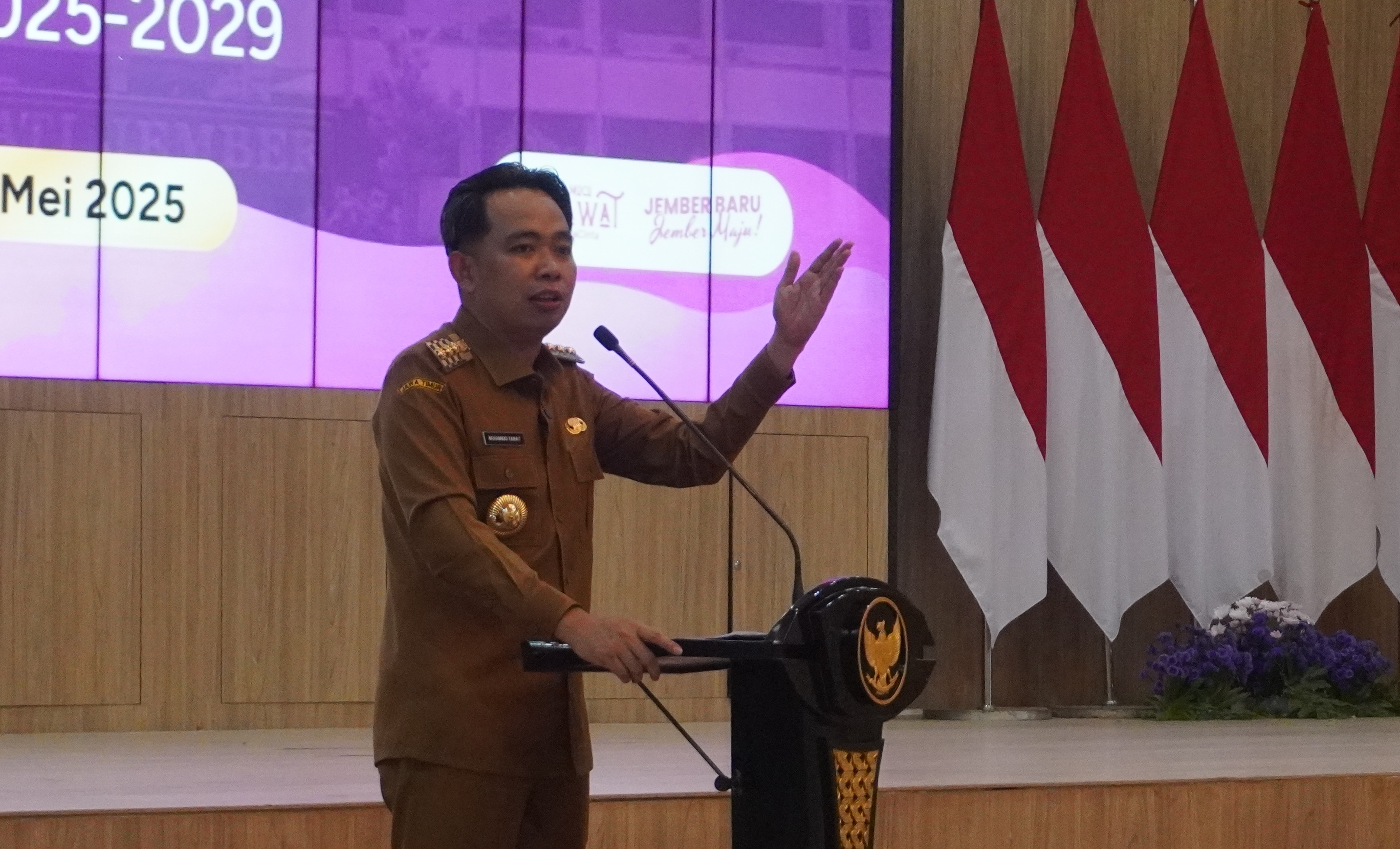 MUHAMMAD FAWAIT, Bupati Jember. (MAULANA/RADAR JEMBER)