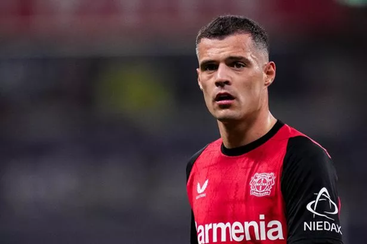 Granit Xhaka selangkah lagi siap hijrah ke AC Milan dari Bayern Leverkusen