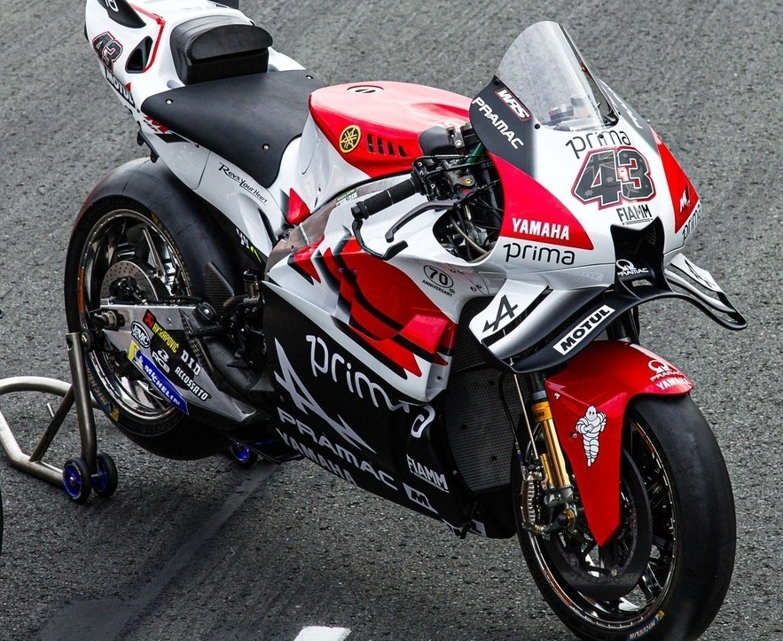 Tim Monster Energy Yamaha dan Prima Pramac Yamaha sama-sama akan menggunakan livery spesial di Sirkuit Assen, Belanda (29/6/2025).