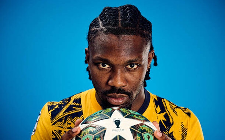 MILAN, ITALY - MAY 21: Marcus Thuram of FC Internazionale poses for a portrait during the UEFA Champions League Final 2025 access day at the club