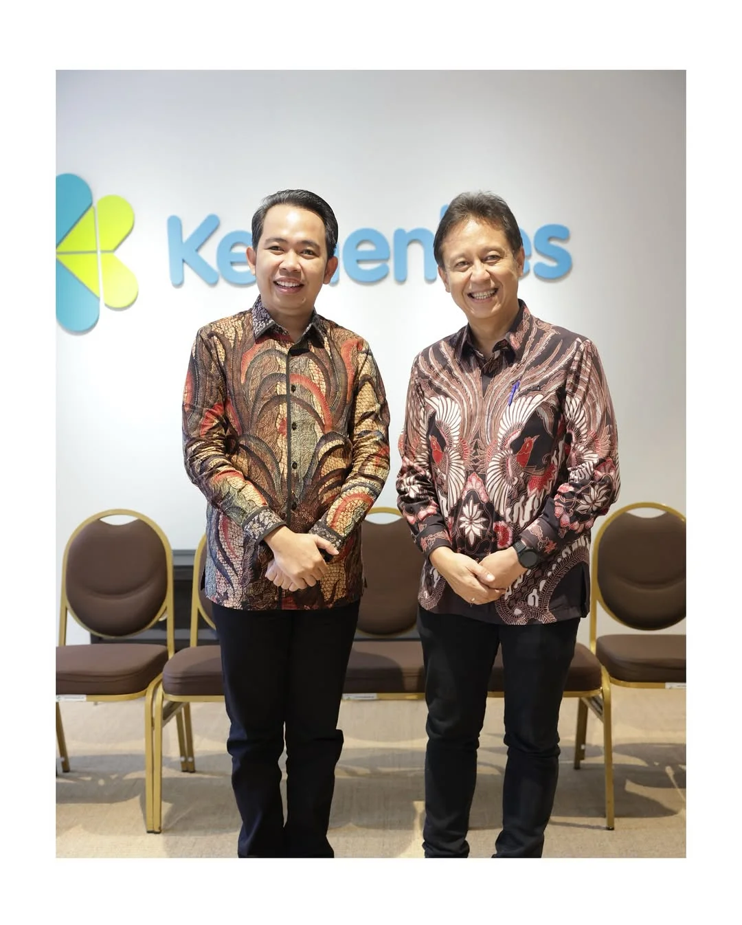 TERUS LOBI PUSAT: Bupati Jember Fawait berfoto bersama Menkes RI Budi Gunadi Sadikin di Jakarta, Rabu (9/7/2025). Bupati juga mengikuti diskusi yang dihadiri MPR RI, Menkes, hingga Pemprov Lampung.