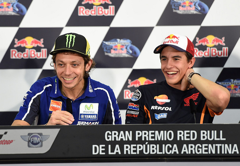 Dikenal sebagai rival sengit, Rossi dan Marc Marquez dulunya pernah harmonis sebagai idola dan fansnya.