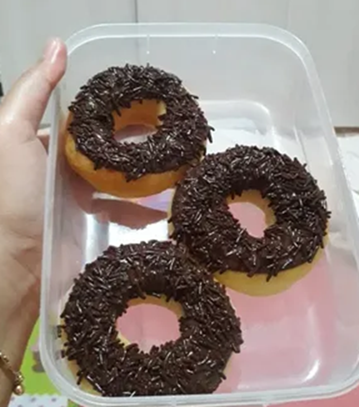 Donat Kampug Favorit (tiara munos @mutmutrara/Cookpad)