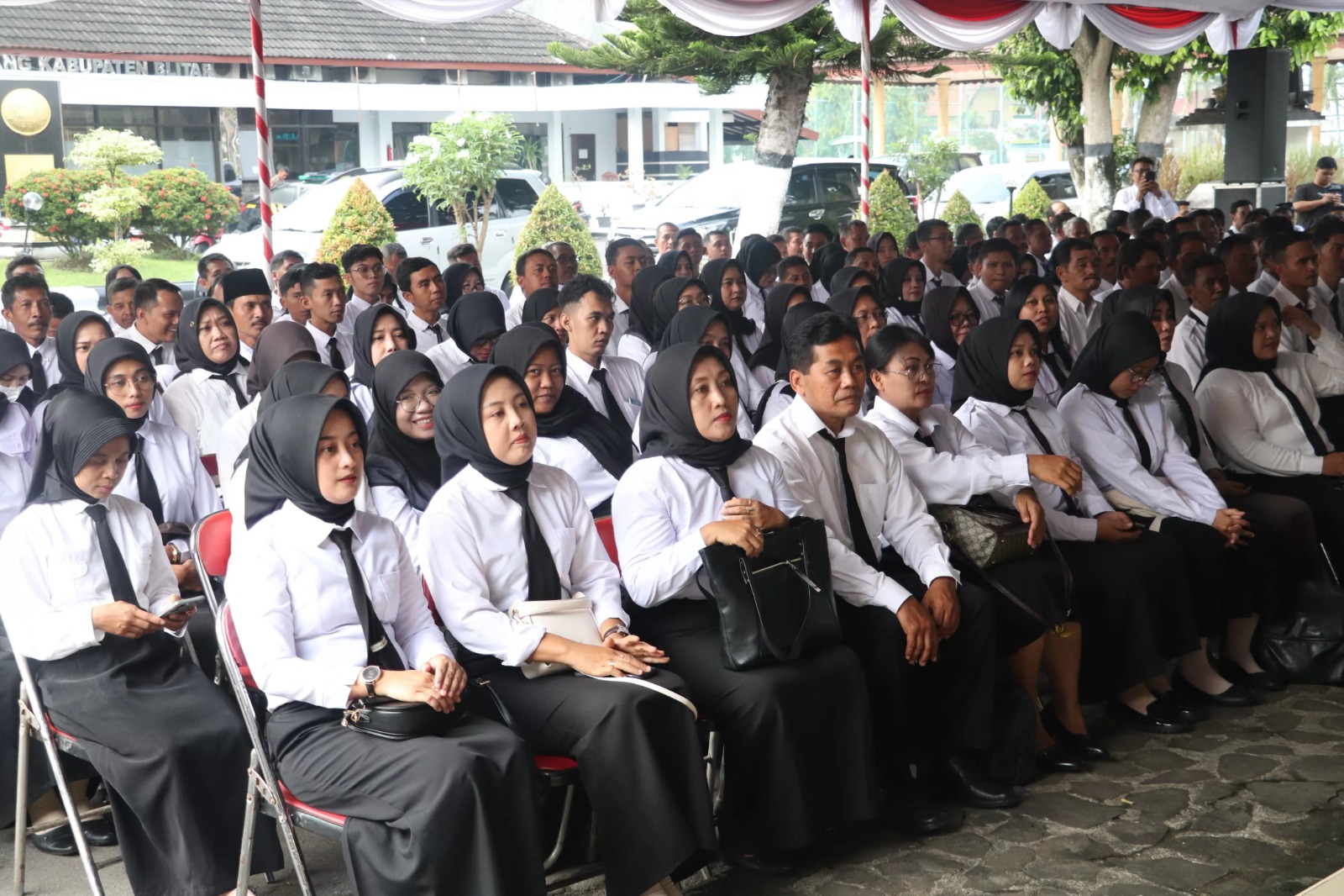PPPK tahap I Pemkab Blitar (Foto. Fajar Rahmad/Radar Blitar Jawa Pos Group)