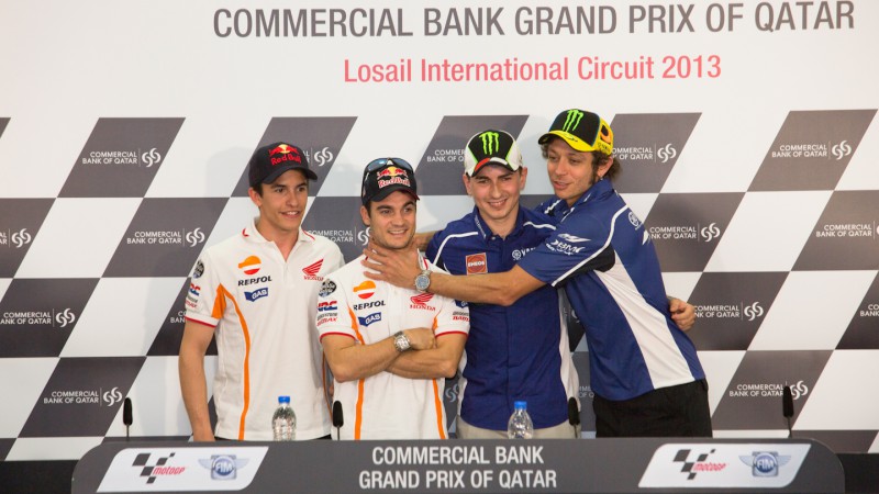 Empat legenda MotoGP