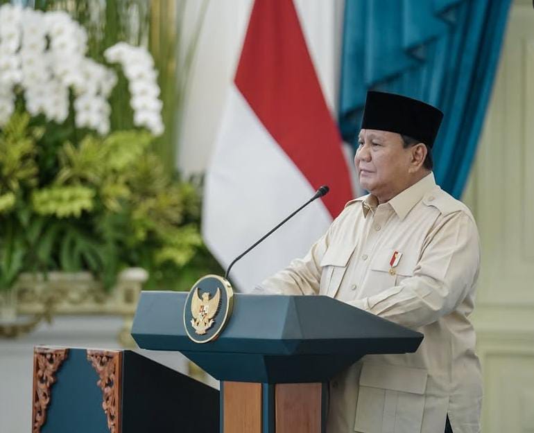 Presiden Republik Indonesia Prabowo Subianto (Foto. Instagram Prabowo)