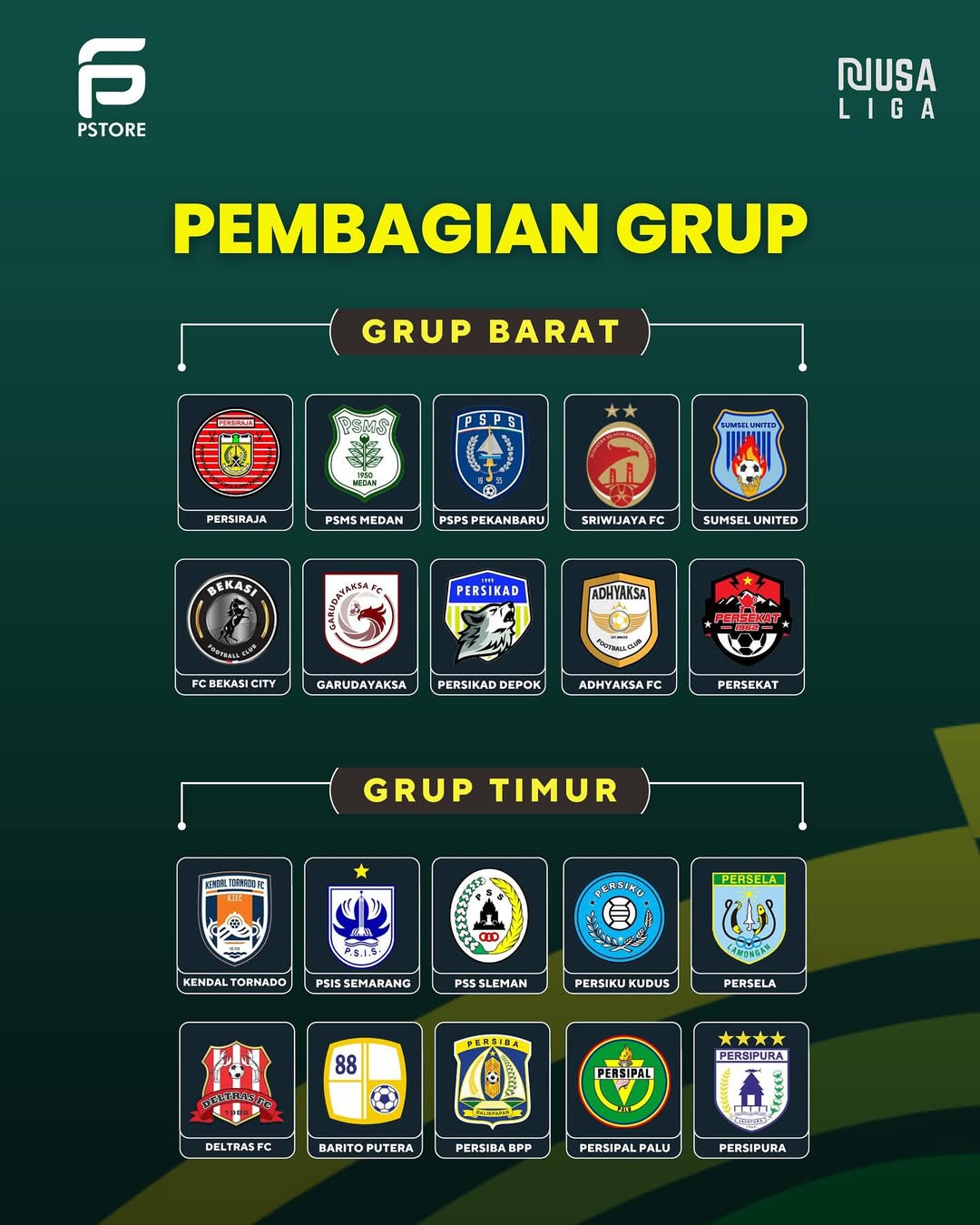 Pembagian Grup (DOK IG NUSA LIGA)