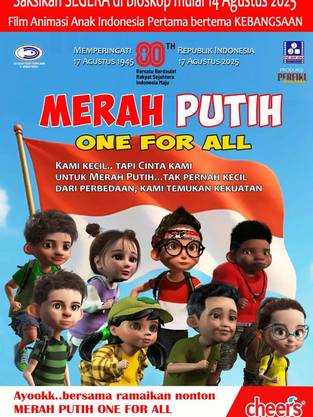 Poster film animasi yang ramai dikritik warganet.