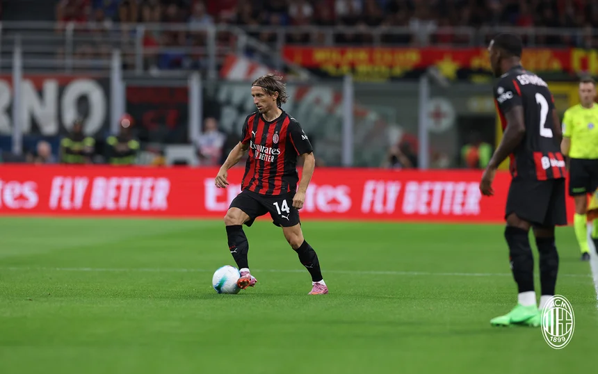 Debut Luka Modric di AC Milan