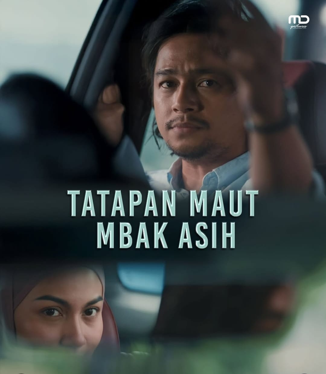 SALING TATAP : Salah satu Adegan dalam Film La tahzan saat Asih melihat Reza  (sumber : ig Ariel Tatum)