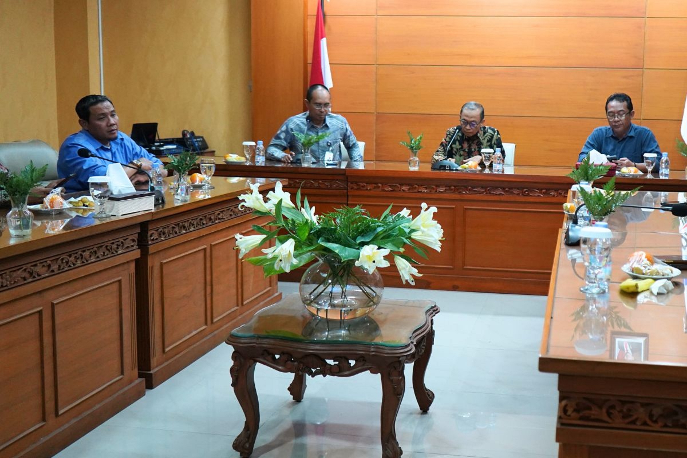 KONSULTASI: Perwakilan BPKP Jatim menemui Pansus Pelepasan Aset DPRD Jember, pekan lalu.
