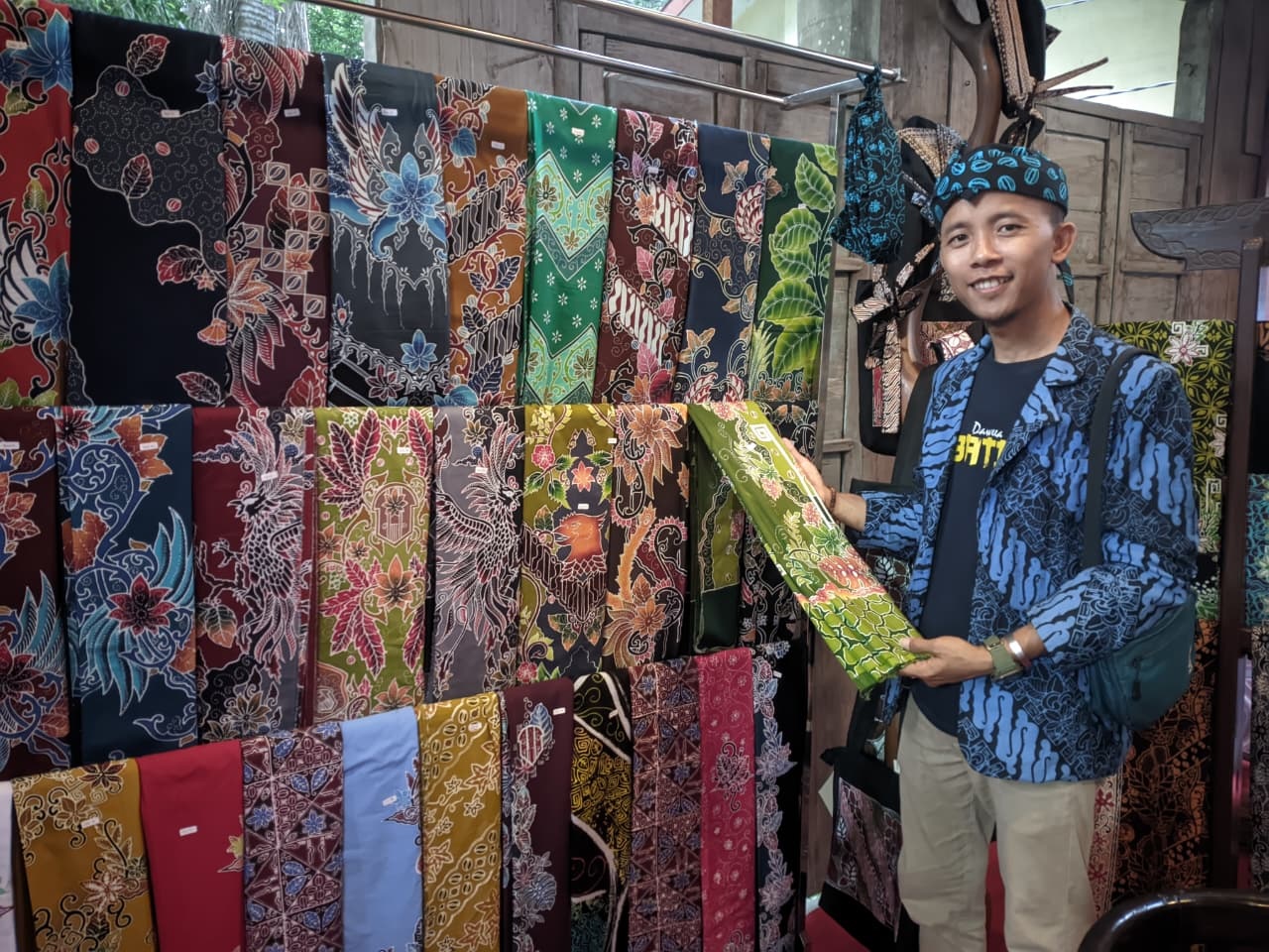 KHAS: Batik Bondowoso menampilkan corak unik yang menggambarkan tentang kearifan lokal.