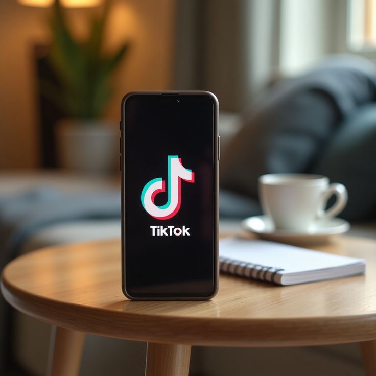Ilsutrasi aplikasi tik-tok (pinterest)
