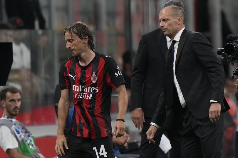 Luka Modric dan Max Allegri