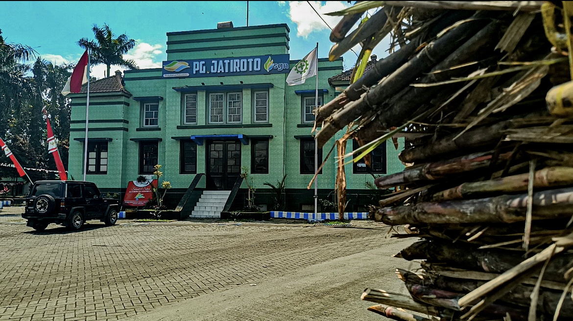 GILING: Penampakan tebu yang berada di PG Jatiroto.(ATIEQSON MAR IQBAL/RAME)