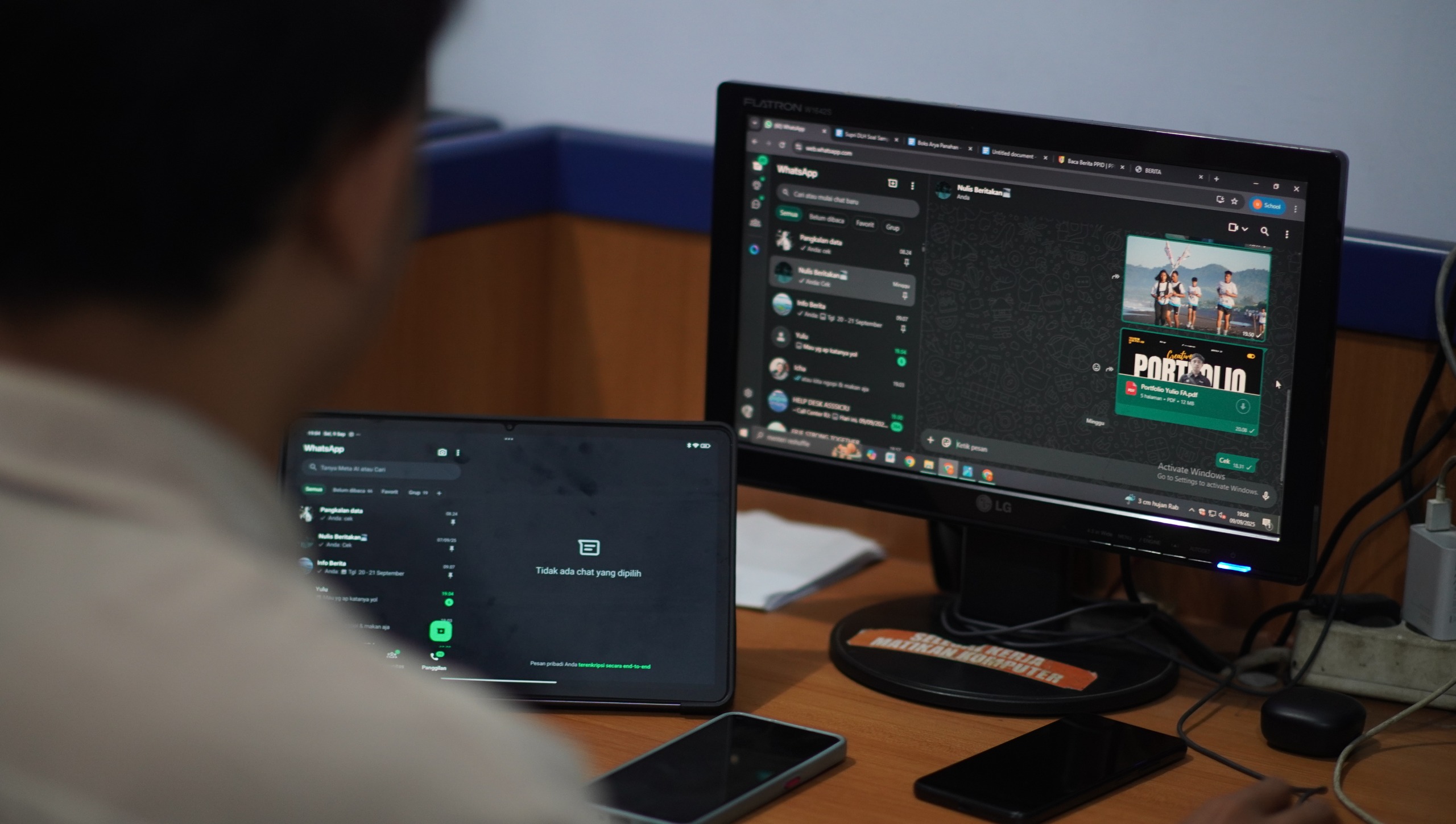 ERROR: WhatsApp Web ganguan, tidak bisa scroll banyak pengguna bingung