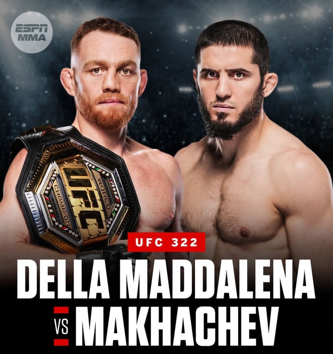 LAGA BERKELAS: Jack Della akan berhadapan dengan Islam Makhachev 15 November mendatang (ig:espnmma)