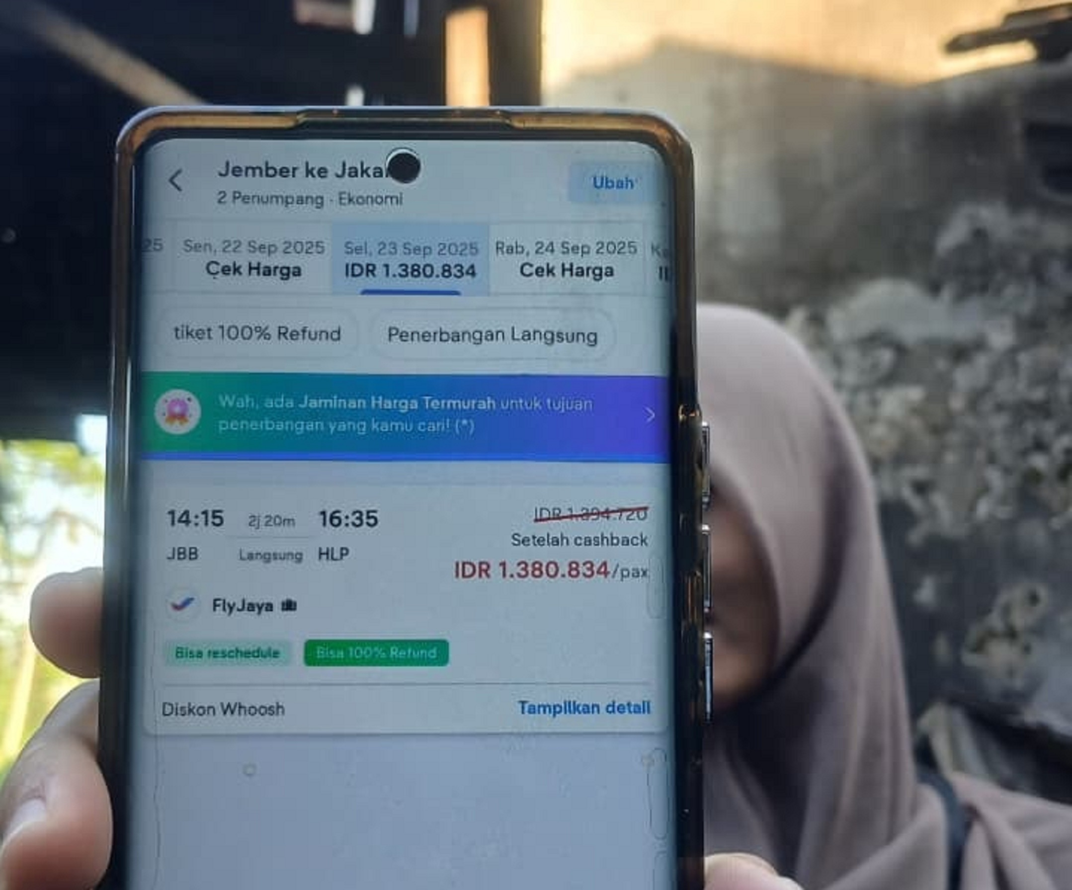 BISA DIAKSES KAPAN SAJA: Pemesanan tiket Jember Jakarta yang kini telah hadir di e-commerce.